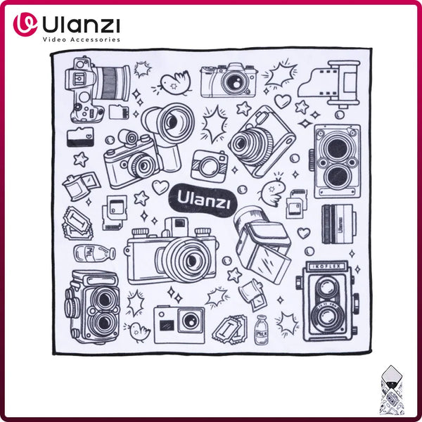 ស្រោមការពារកាមេរ៉ា Ulanzi ក្រណាត់ស្អិតដោយខ្លួនឯងសម្រាប់ការពារកែវថត Canon Nikon Sony DSLR រុំសងខាងទំហំ ៤៥ សង់ទីម៉ែត្រ