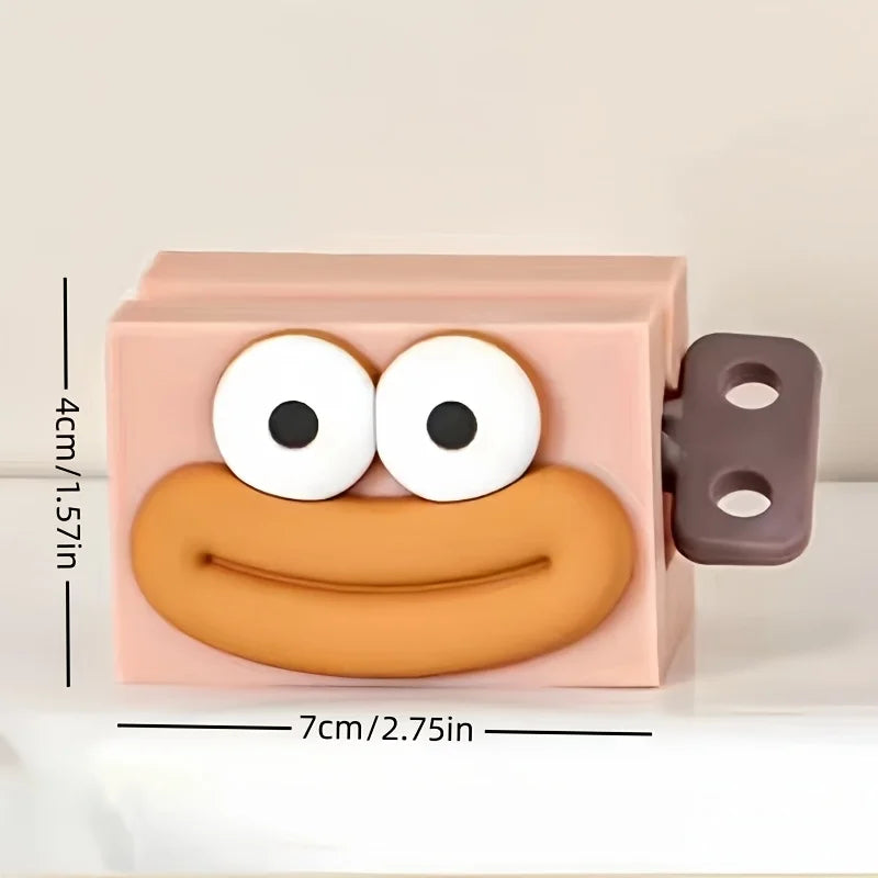 1/2pcs Toothpaste Squeezers, Facial Cleanser Sample Automatic Roller Clamps, Suitable for Home And Travel Use. random color.