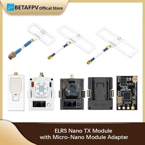 ម៉ូឌុល BETAFPV ELRS Nano TX ELRS 2.4G 915MHz 868MHz អាដាប់ទ័រម៉ូឌុលមីក្រូណាណូ