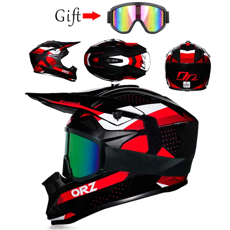 New Arrivals Motorcycle Helmet Motocross Cascos Para Moto Off Road Motocycle Abs Man&Woman Dot