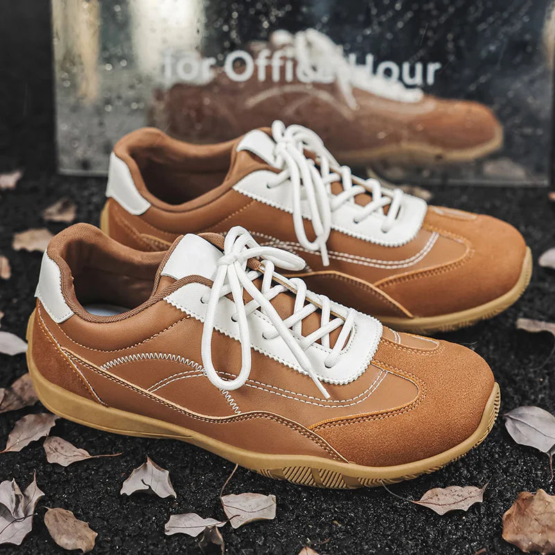 Men's casual shoes four seasons fashion Joker tide shoes breathable light soft-sole non-slip comfort outdoor walking board shoes