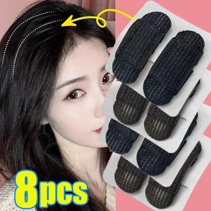 4/2PCS Fluffy Skull Top Height Boosting Hair Clip Invisible Curling Bottom Fluffy Sponge Bundle Female Styling Tool