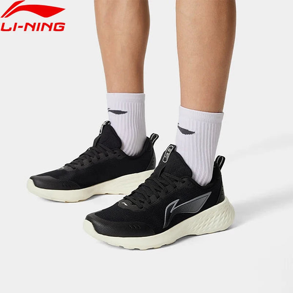 ស្បែកជើងរត់ហាត់ប្រាណបុរស Li-Ning LIGHT CLOUD ស្បែកជើងរត់ទន់ និងខ្យល់ចេញចូលបាន LiNing Leisure Sports Sneakers ARSV037