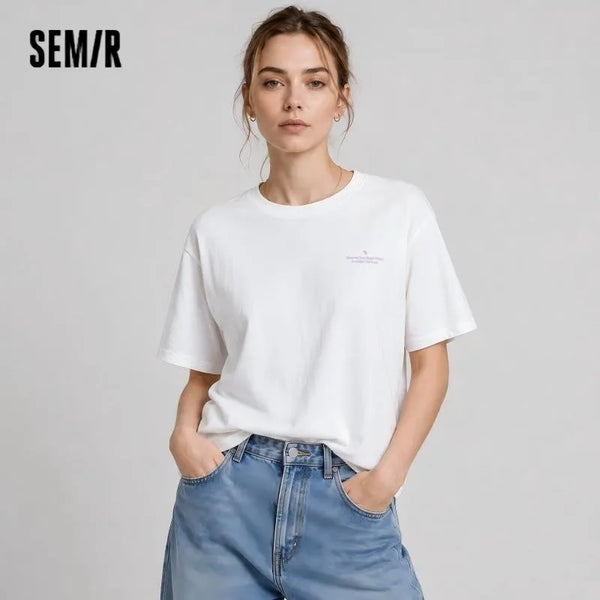 អាវយឺតបុរស Semir ឆ្នាំ ២០២៦ មានអារម្មណ៍ត្រជាក់ ប្រឆាំងបាក់តេរី ស្រូបយកសំណើម ស្ងួតរហ័ស ការពារកម្តៅថ្ងៃ បោះពុម្ព ធម្មតា