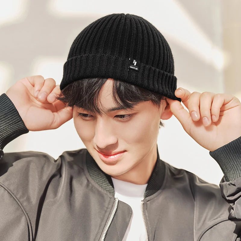 Semir Stylish Hat Knit Men Autumn Winter 2025 Beanie Soft Warm Elastic Cozy Protection Couple