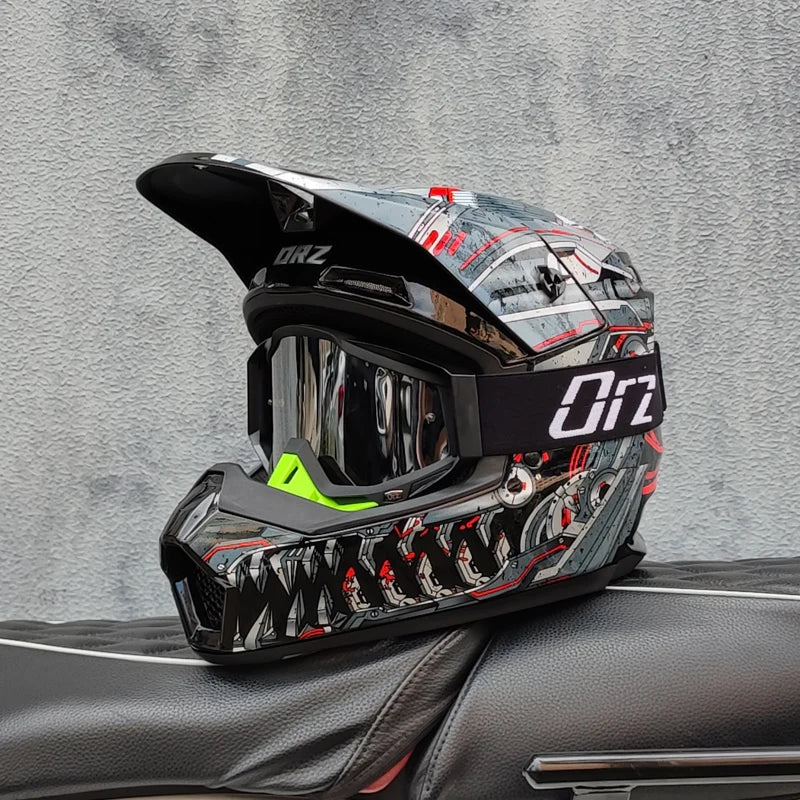 2025 Latest High Quality Off Road Motorcycle Helmet Cascos para Motos ATV Mountain Bike Speed Drop DH Helmet Capacetes de Moto