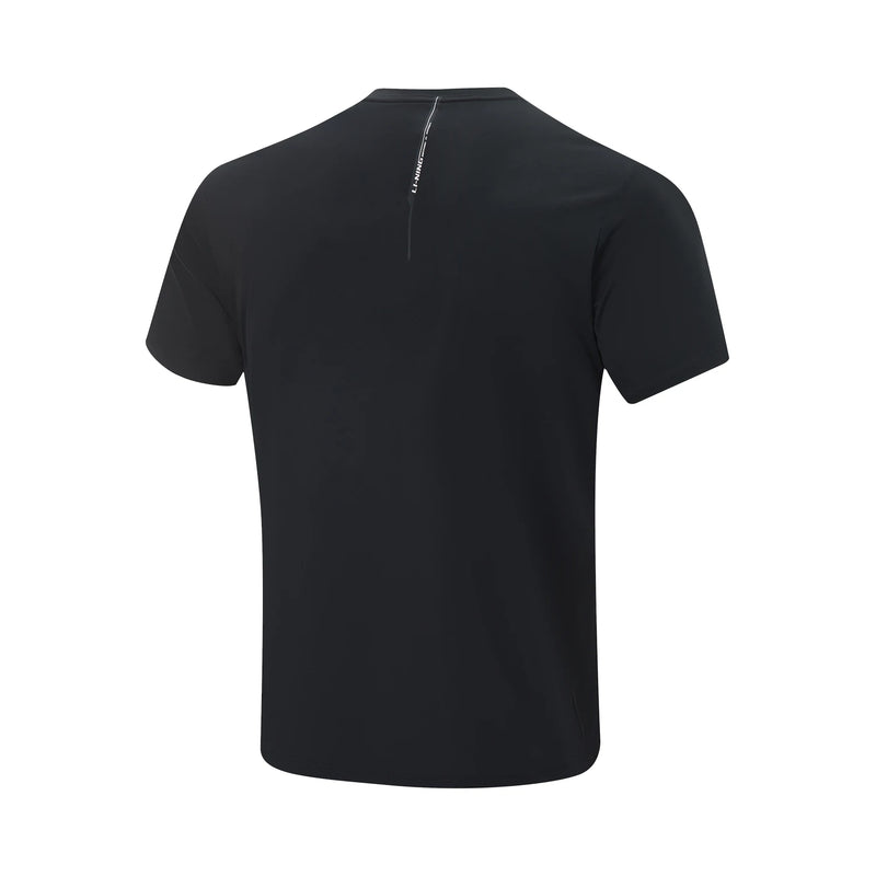 Li-Ning Men's Training Sports T-Shirt AT DRY FREEZE Regular Fit 90%Nylon 10%Spandex Fitness LiNing Short Sleeve Tee Tops ATSV333