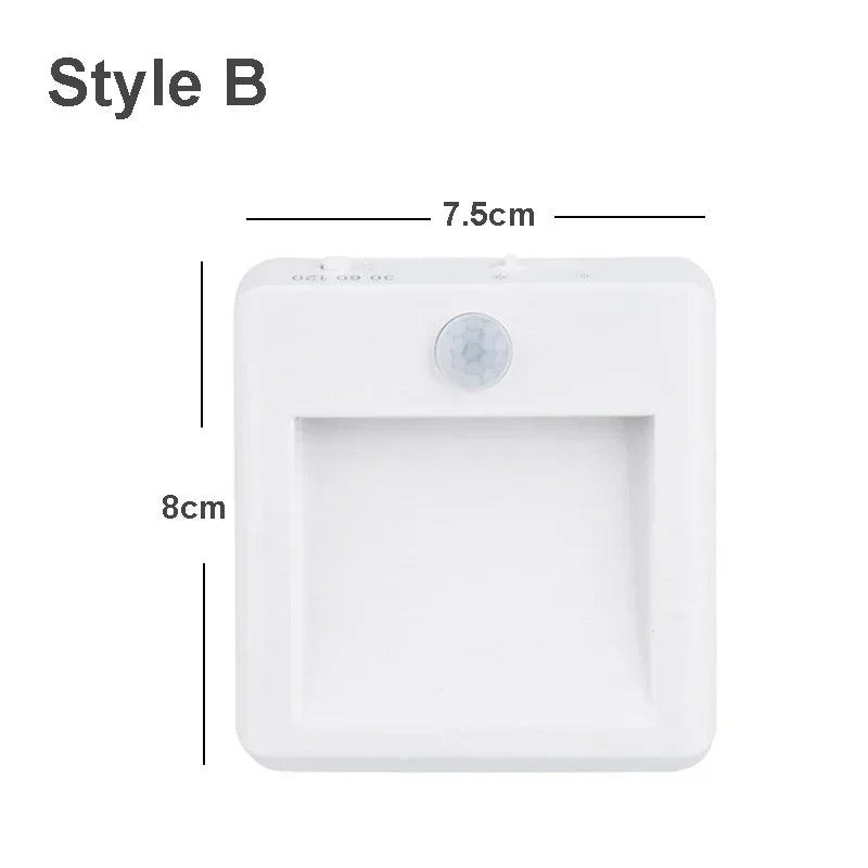 LED Night Lamp Wireless Motion Sensor Light US EU UK AU Plug Sensor Night Lamp Dimmable Lights for Bedroom Corridor Lighting