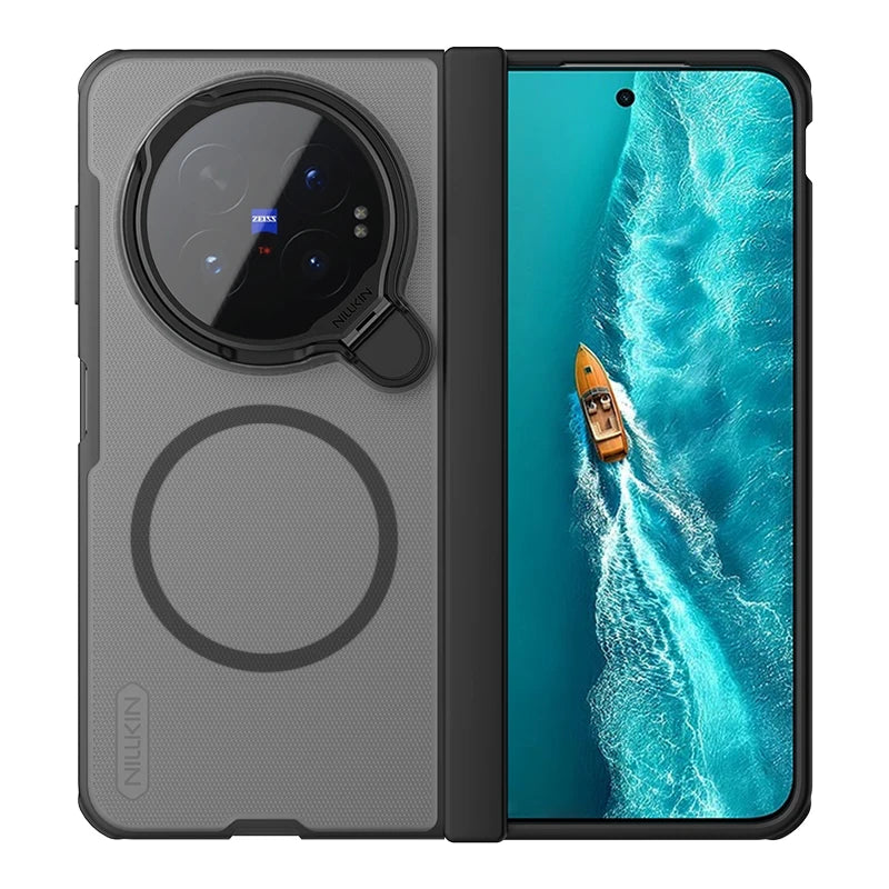 NILLKIN Magsafe Case For Vivo X Fold 6 Frosted Shield Pro Magnetic Wireless Charging Back Cover Anti Shockproof for Vivo Fold 6