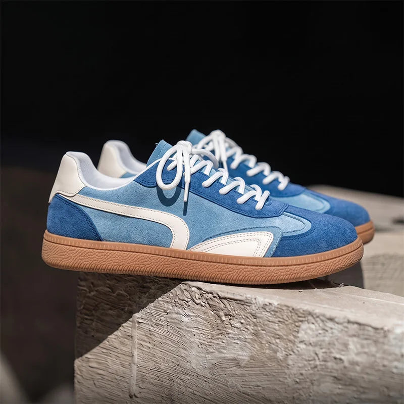 Men's casual preppy shoes four season new breathable light soft-sole non-slip comfort fashion outdoor walking sports board shoes