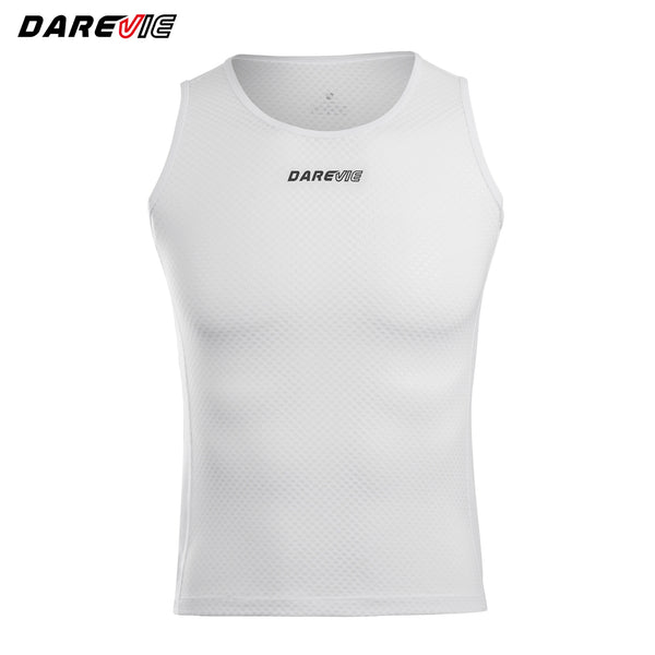 អាវកាក់ជិះកង់ DAREVIE ស្រទាប់ទីមួយសម្រាប់បុរស ស្រូបយកសំណើម ស្ងួតរហ័ស ស្រទាប់មូលដ្ឋានសម្រាប់ជិះកង់