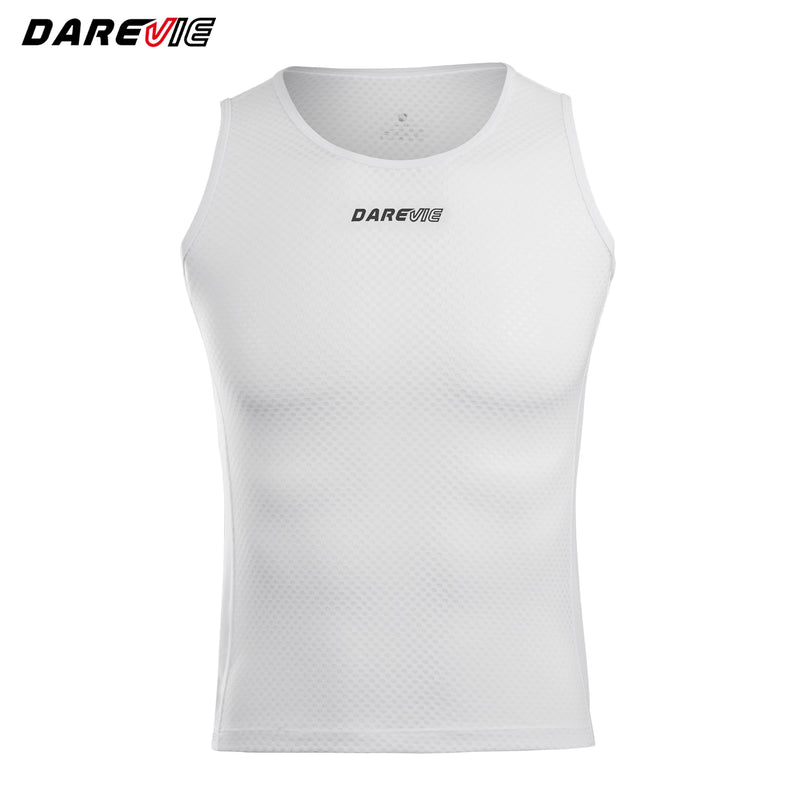 អាវកាក់ជិះកង់ DAREVIE ស្រទាប់ទីមួយសម្រាប់បុរស ស្រូបយកសំណើម ស្ងួតរហ័ស ស្រទាប់មូលដ្ឋានសម្រាប់ជិះកង់