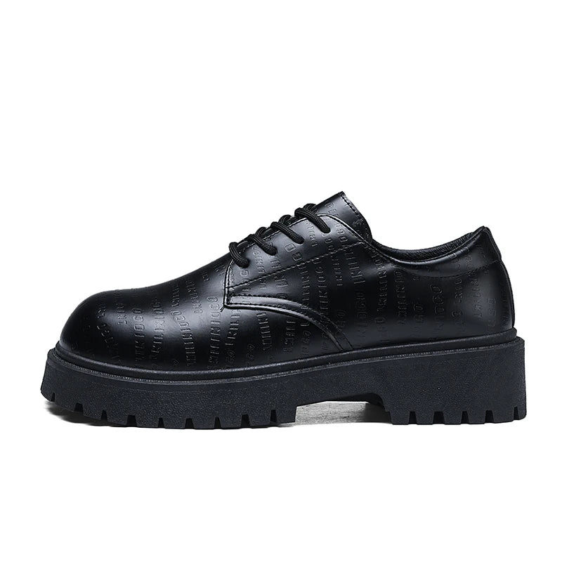 Business Leather Shoes Four Seasons Men's Casual Dress Shoes Soft Sole Safety Shoes Plus Size Fashion Leather Shoes Working Shoe