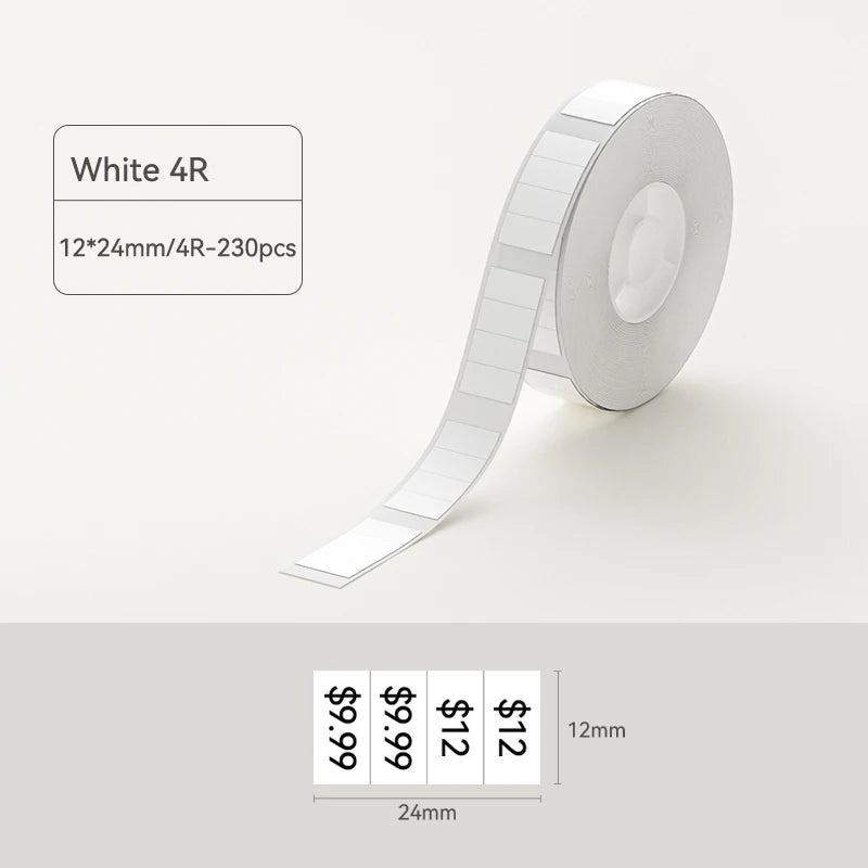 Niimbot Waterproof Anti-Oil Printing Label Paper Scratch-Resistant Tape Sticker for D11 D110 D101 H1S Mini Thermal Label Printer