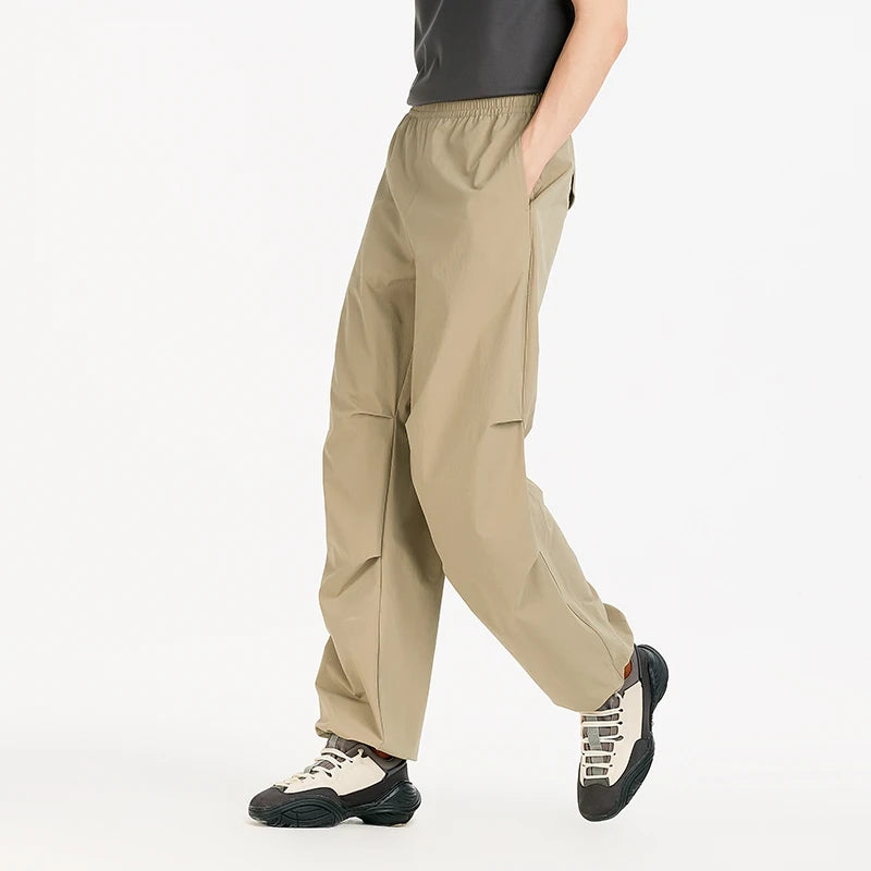 Semir Men Pants Stretch 2026 Cooling Quick Dry Workwear Parachute Straight Urban Casual Everyday Style Soft Comfortable