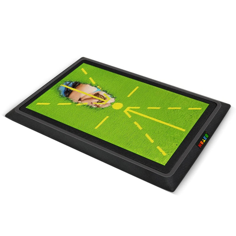 Golf Swing Strike Mat Records Trajectory Direction Detection Pad Indoor Pearl Scale Beauty Pattern PM130-A