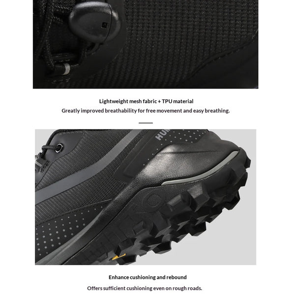 HUMTTO Non-slip Sneakers for Men Running Shoes Outdoor Breathable Climbing Trainers Men's Luxury Designer Casual Trekking Boots