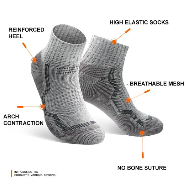 WRELS Merino Wool Thermal Socks Winter Warm Ski Hiking Snowboarding Climbing Compression Sports Socks Thick Merino Wool Socks