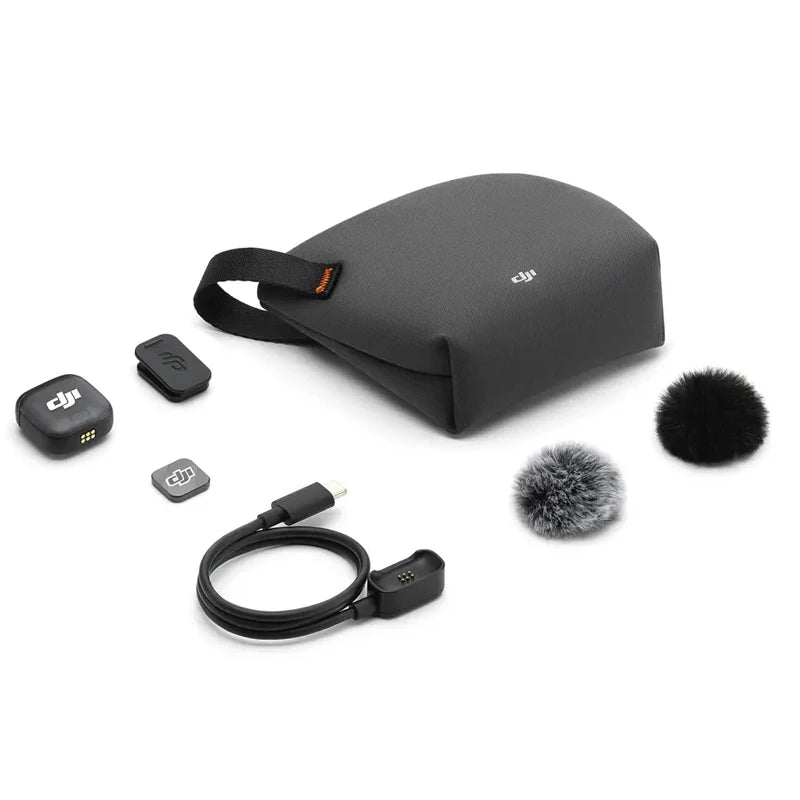 DJI Mic 3 Transmitter Three Voice Tone Presets, Two-Level Noise Cancelling