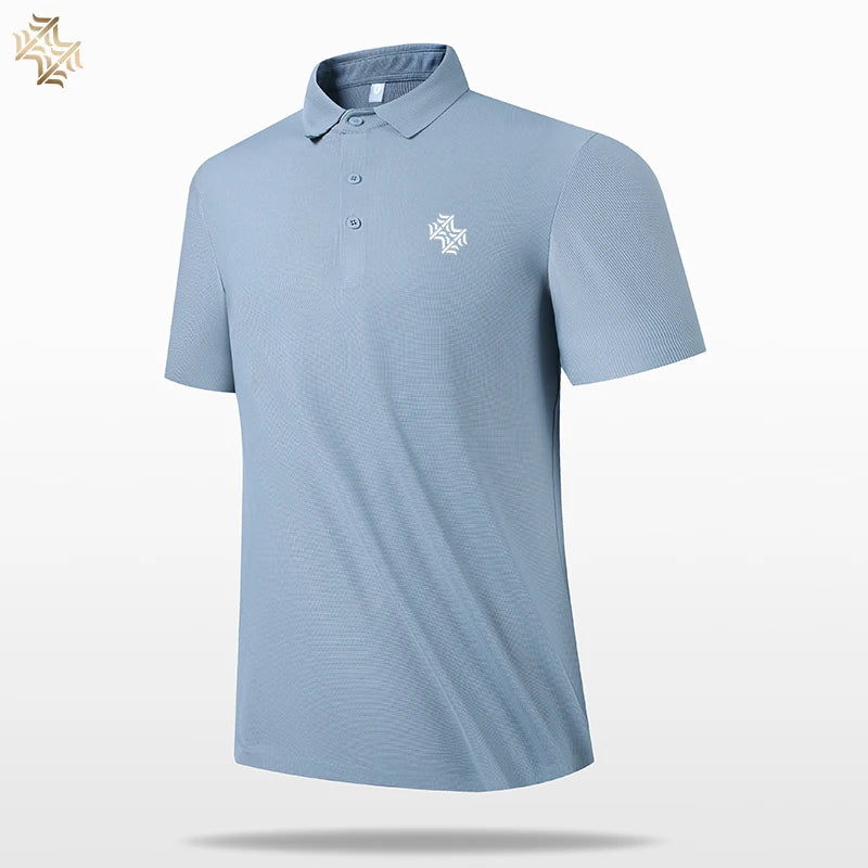 SBWL Seamless Process High Quality Men's Tops Shirt Popular Tennis T-Shirt Golf POLO Shirt Quick Drying Business Casual Tees