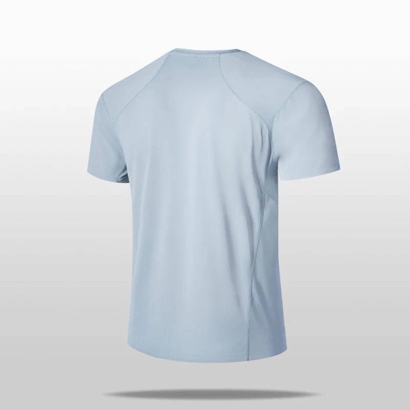 SBWL 2026 Harajuku Summer High-Quality Men's Outdoor Leisure Sports Quick-Drying T-Shirt Running Short Sleeve Tops