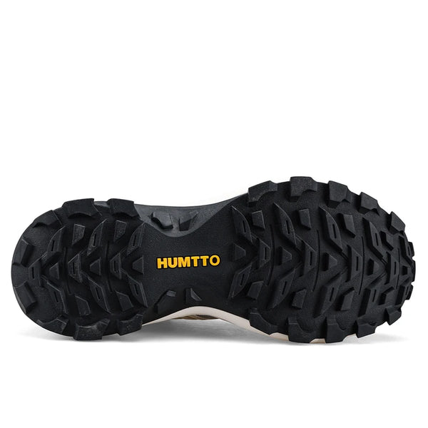 HUMTTO Winter Trekking Boots for Women Breathable Hiking Shoes Woman Outdoor Womens Sneakers Wear-resistant Mountain Sports Shoe