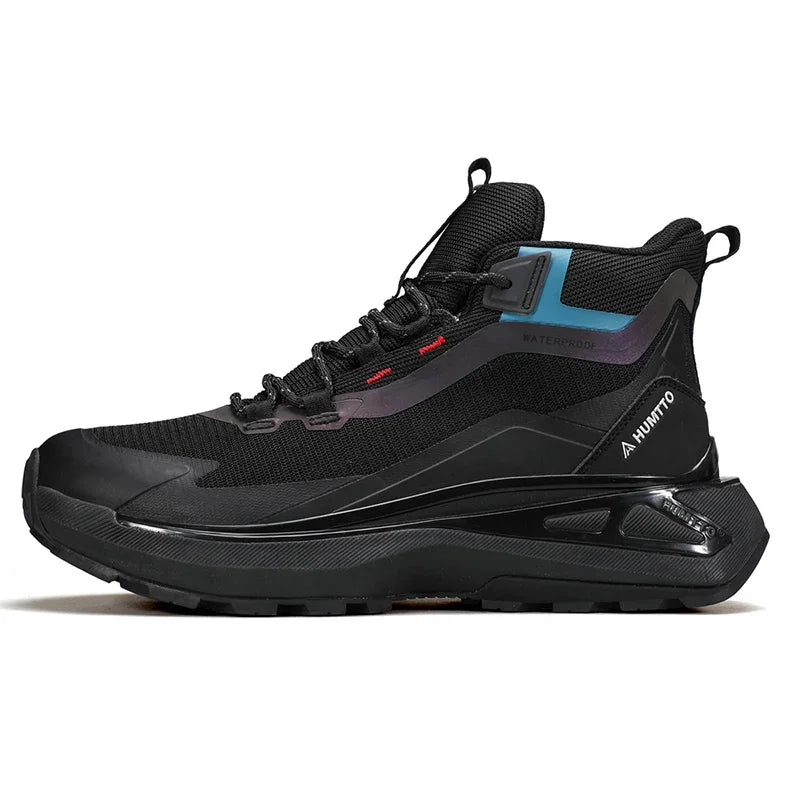 HUMTTO Hiking Shoes Breathable Trekking Boots for Men Outdoor Camping Men's Sports Shoes Winter Rubber Safety Work Sneakers Man