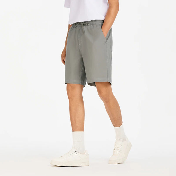ខោខ្លីបុរស Semir ឆ្នាំ ២០២៦ មានខ្សែរមូល រលុង ត្រង់ ស្ទីលធម្មតា ទន់ ពាក់ប្រចាំថ្ងៃ