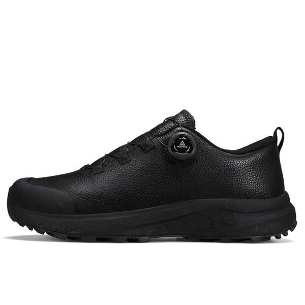 HUMTTO Hiking Shoes Winter Camping Men's Sports Shoes for Men Breathable Trekking Boots Man 2024 Leather Outdoor Safety Sneakers