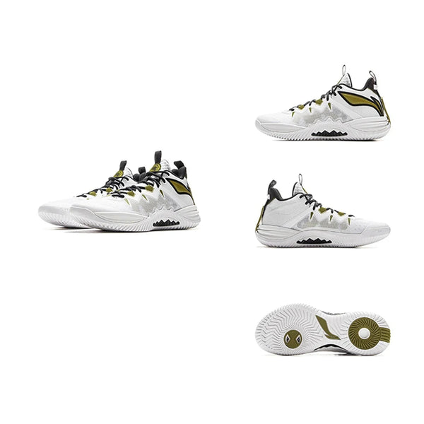 ស្បែកជើងបាល់បោះបុរស Li-Ning BADFIVE STORM 2025 ក្រៅផ្ទះ BOOM ទន់ស្រួល TUFF OS ស្បែកជើងកីឡា LiNing ដែលអាចពាក់បាន ABFV017