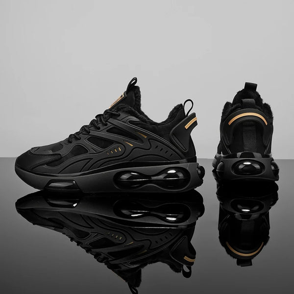 Couples casual sports shoes autumn winter warm plush cotton shoes Men Women fashion outdoor soft sole light racing running shoes