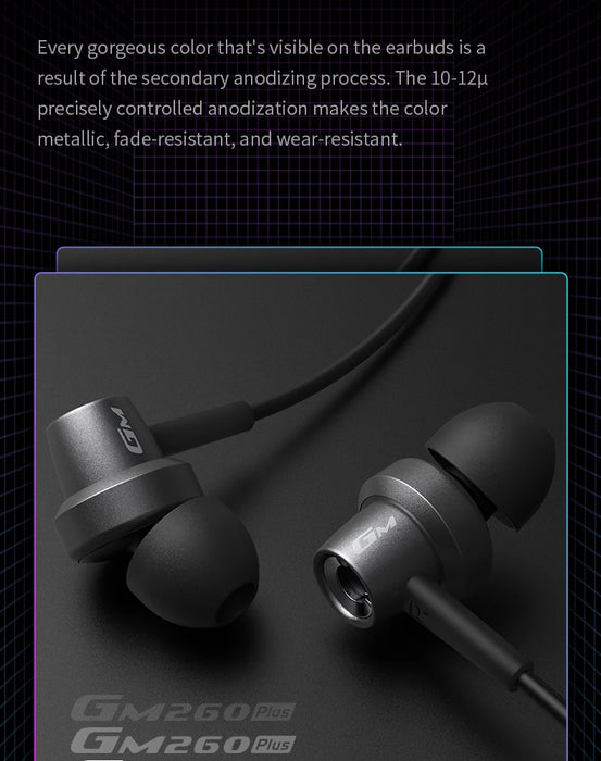 HECATE by Edifier GM260 Plus Gaming Earphone Type-C Wired Headphones For iPhone Android Esport Music Video Streaming Earbuds