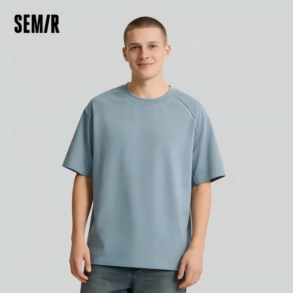 អាវយឺតបុរស Semir ឆ្នាំ ២០២៦ ស្រូបយកសំណើមបានលឿន DR ស្ទីលកីឡា អាវយឺតទន់ធម្មតាសម្រាប់ប្រើប្រាស់ប្រចាំថ្ងៃ