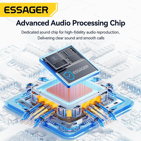 កាតសំឡេង Essager USB អាដាប់ទ័រ USB ខាងក្រៅ 3.5mm កាសស្តាប់ត្រចៀក មីក្រូហ្វូន ឧបករណ៍បំពងសម្លេង ចំណុចប្រទាក់អូឌីយ៉ូសម្រាប់កាតសំឡេងកុំព្យូទ័រកុំព្យូទ័រយួរដៃ PS4