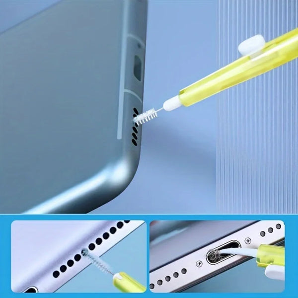 10pcs Mobile Phone Retractable Cleaning Set,Mobile Phone And Earphone Cleaning Kit, Mobile Phone Cleaning,Easy to Store,Carry