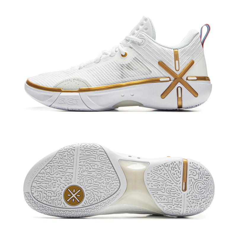 ស្បែកជើងបាល់បោះបុរស Li-Ning WADE SHADOW 6V2 នៅលើទីលាន BOOM Cushion ស្បែកជើងកីឡាដែលអាចពាក់បាន ស្បែកជើងប៉ាតា LiNing Stable Support Sneakers ABPV021