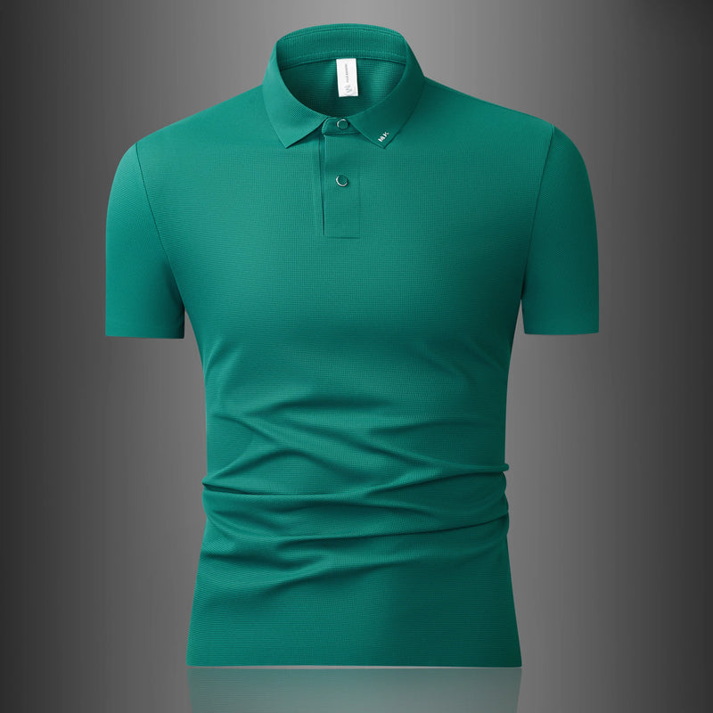 Business Casual Men's Polo Shirt - 7A Antibacterial, Seamless Quick-drying, Moisture-wicking, Breathable