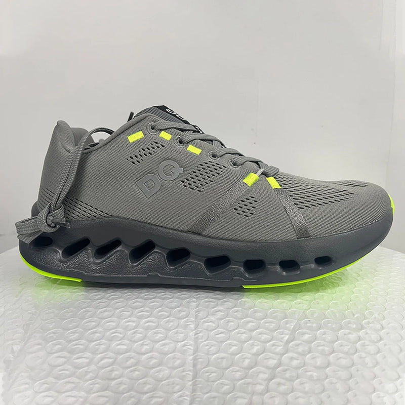 Running Shoes Man Mesh Lightweight Comfortale Flat Outdoor Sports Cushioning Training Jogging Shoes Trendy Original Sneakers Man