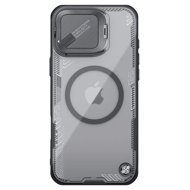 Nillkin For iPhone 16 Pro Max Magsafe Case Iceblade Prop Eco-friendly Shockproof Back Cover With Lens Stand For iPhone 16/16 Pro