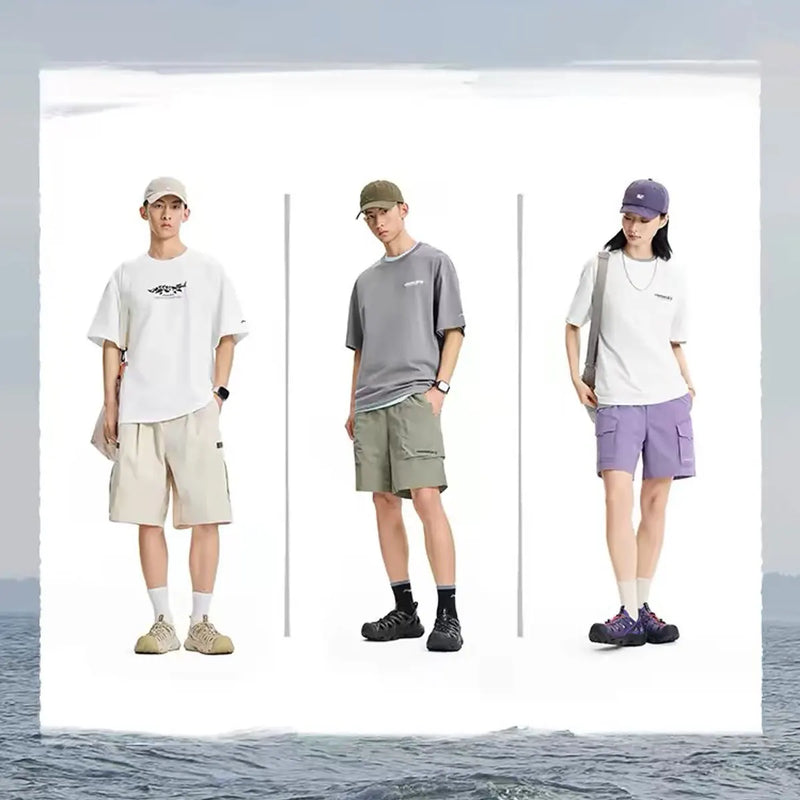 ស្បែកជើង Li-Ning Unisex WUJ STREAM 2 ស្បែកជើងទឹក ស្ងួតលឿន ប្រឆាំងនឹងការរអិល LiNing ស្បែកជើងឡើងភ្នំ ទន្លេ ក្រៅផ្ទះ ដើរលេងក្នុងទឹក ផ្សងព្រេង AHLW005