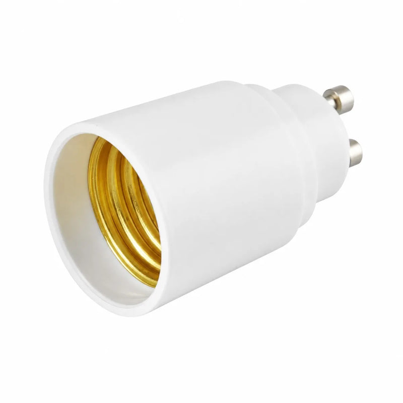 អាដាប់ទ័រ JOYINLED 10PCS GU10 ទៅ E27, ឧបករណ៍បម្លែងរន្ធវីស GU10 ទៅ E27 អេឌីសុន, អាដាប់ទ័រទ្រអំពូល LED សម្រាប់អំពូល LED CFL Halogen
