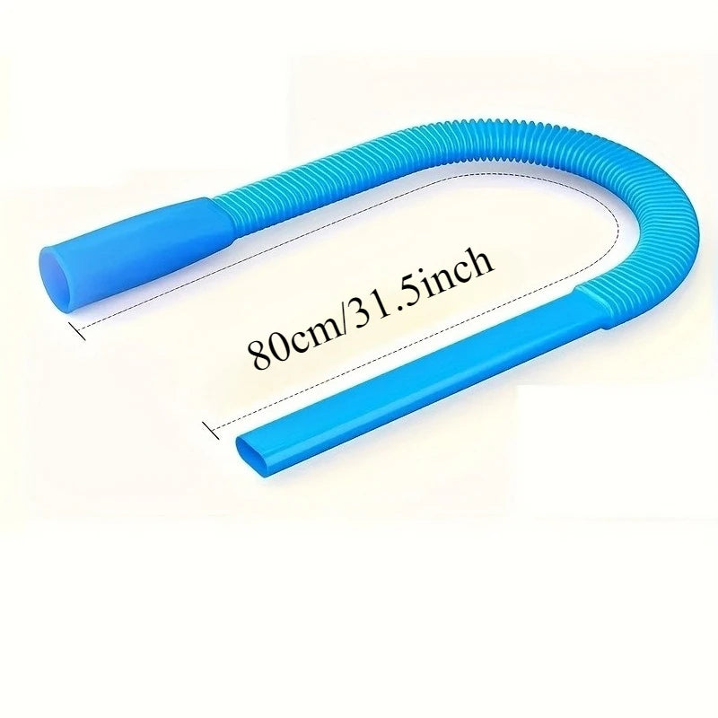 1pc Dryer Vent Cleaner Hose with Elastic Connector Flexible Laundry Vent Cleaning Hose, Cleaning tube suitable for narrow spaces