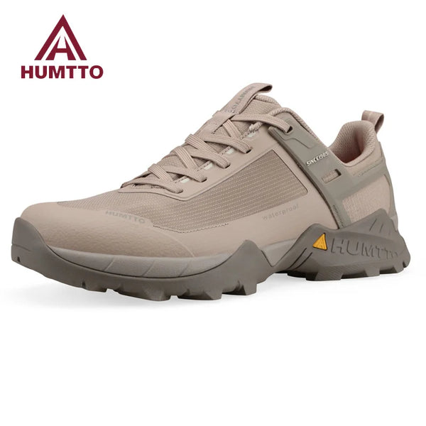 HUMTTO Trekking Shoes Mens Outdoor Luxury Designer Non-slip Hiking Shoes for Man Breathable Winter Trail Running Sneakers Men