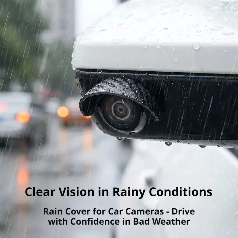 SEAMETAL 2/4PCS Car Camera Lens Protector Waterproof Dust-proof Car Rear View Backup Camera Cover Rain Shield Car Accessories