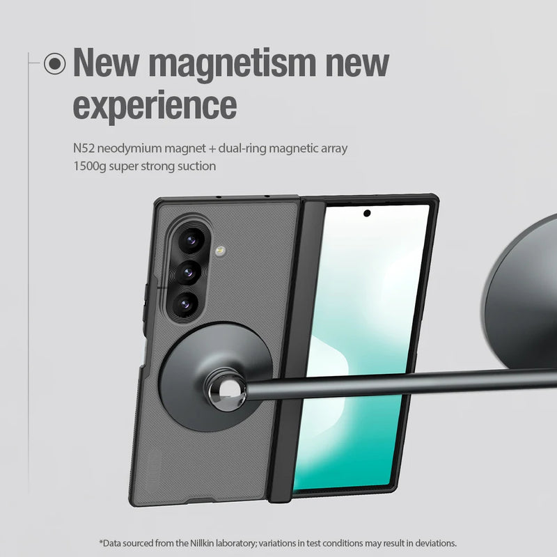 NILLKIN Magsafe Case For Samsung Galaxy Z Fold 8 Ultra Magnetic Wireless Charging Back Cover Anti Shockproof for Z Fold 8 Ultra