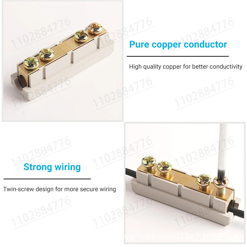 3PCS High Power Splitter Quick Wire Connector Terminal Block Electrical Cable Junction Box ZK-306 ZK-506 ZK-316 ZK516 Connectors
