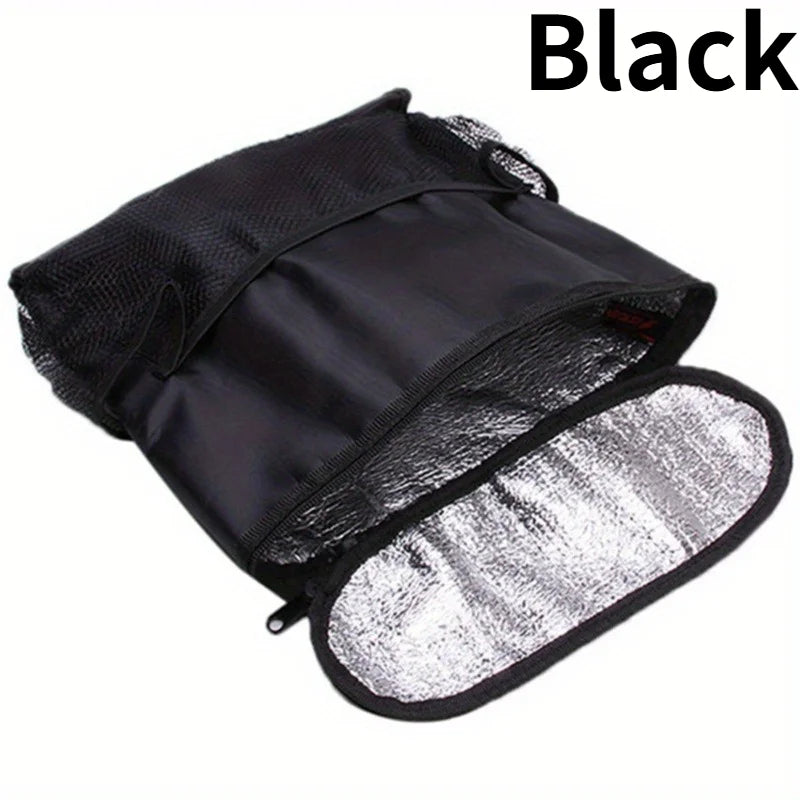 1pc Auto Seat Back Multi-Pocket Ice Pack Bag,Hanging Organizer Collector Storage Box Car Interior Accessories,Car Organization.