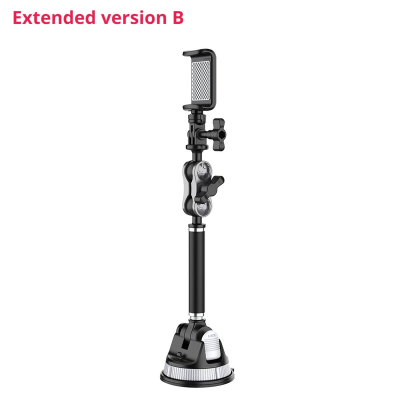 SEAMETAL Suction Cup Car Phone Shooting Stand Magic Arm Car Dashboard Windshield Phone Mount GPS Holder for Car Accessories