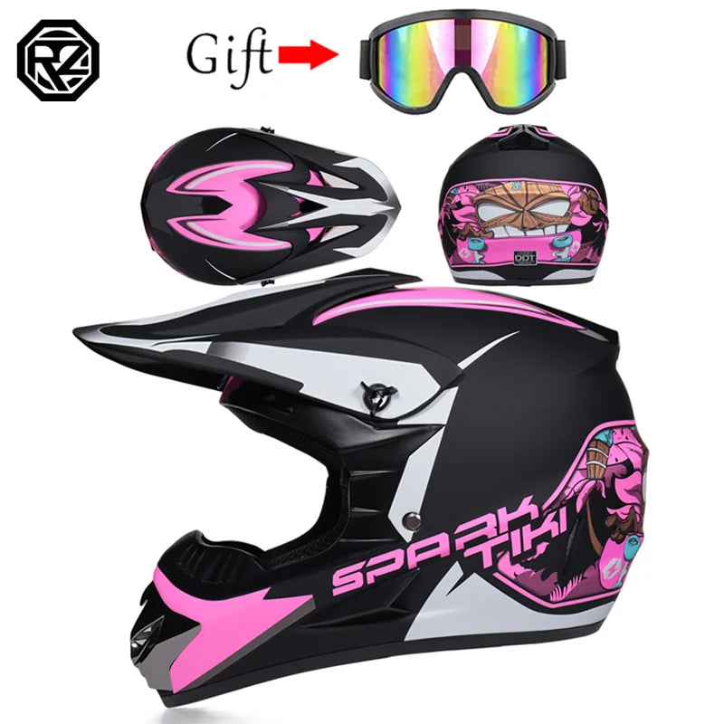 Motorcycle off-road helmet ATV all terrain beach bike full helmet capacity bike DH downhill helmet capacity de moto