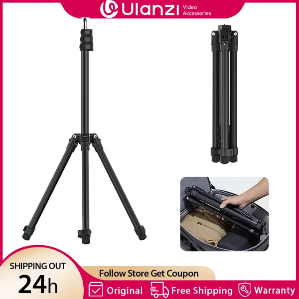 ជើងទ្រភ្លើងអាលុយមីញ៉ូម Ulanzi TT43 TT43 II ទំហំ 1.9 ម៉ែត្រ ជើងទ្រភ្លើងអាចបញ្ច្រាស់បាន សម្រាប់ភ្លើង LED Flash Softbox ផ្ទុកអតិបរមា 6 គីឡូក្រាម